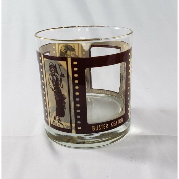 Roaring Twenties Houze Art Film Star Whiskey Glasses Cocktail Barware Vintage - Picture 8 of 12